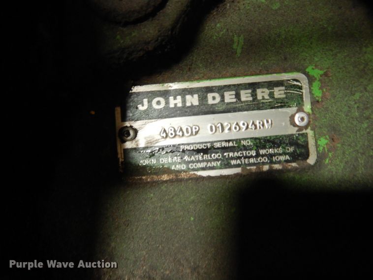 image for item DF6601 1981 John Deere 4840 tractor