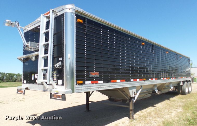 image for item EF9532 2015 Timpte Super Hopper double hopper bottom grain trailer