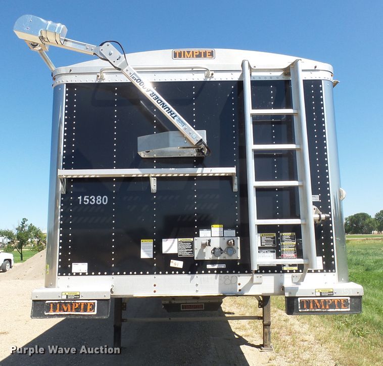 image for item EF9532 2015 Timpte Super Hopper double hopper bottom grain trailer