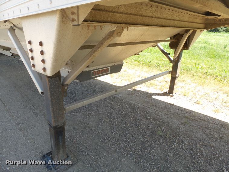 image for item EF9532 2015 Timpte Super Hopper double hopper bottom grain trailer