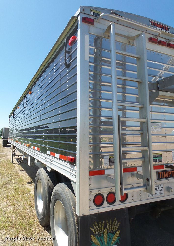 image for item EF9532 2015 Timpte Super Hopper double hopper bottom grain trailer