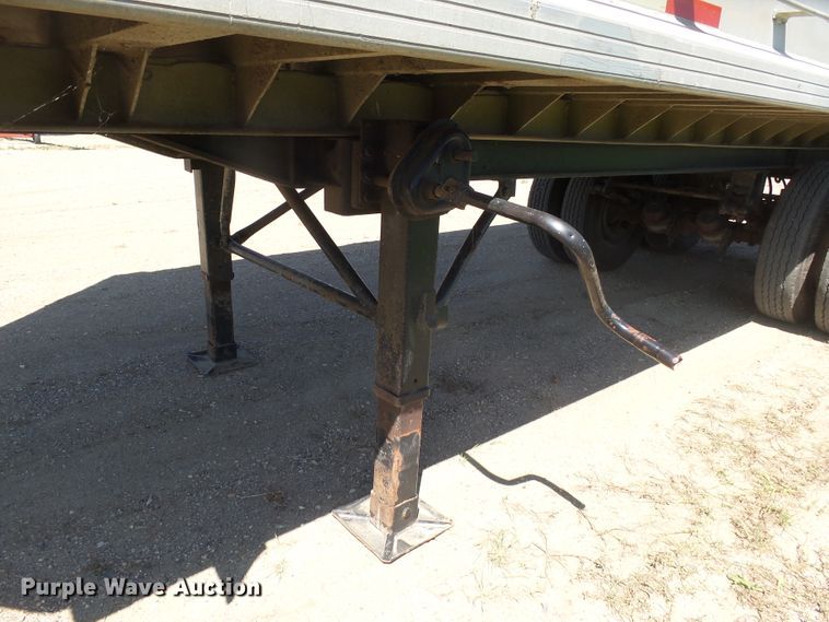 image for item EF9536 1974 Axle end dump trailer