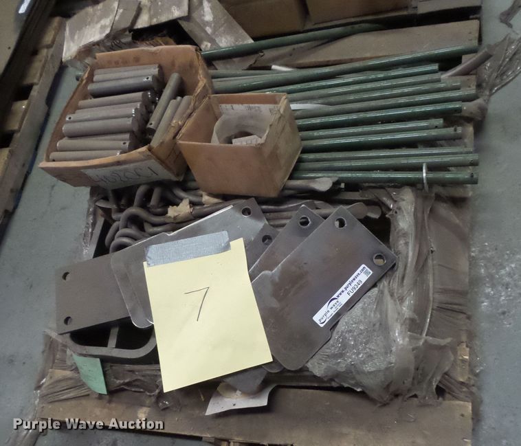 image for item FU9349 Rubber flaps, covers, rod retainer stops, no. 50 roller chain, and pivot pins