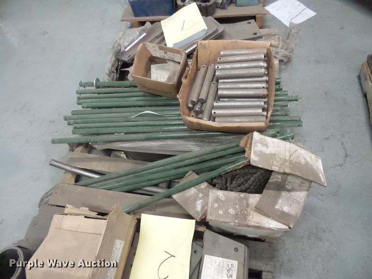 image for item FU9349 Rubber flaps, covers, rod retainer stops, no. 50 roller chain, and pivot pins