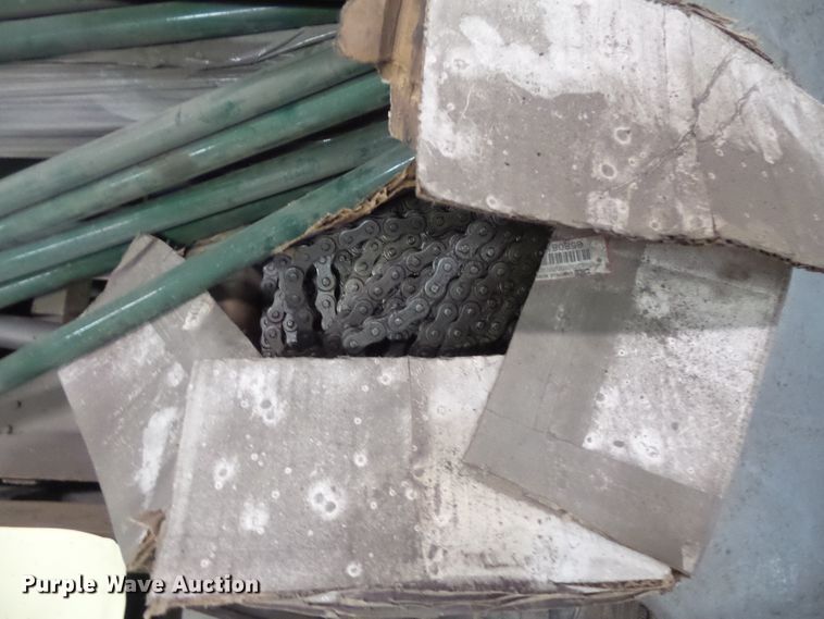 image for item FU9349 Rubber flaps, covers, rod retainer stops, no. 50 roller chain, and pivot pins