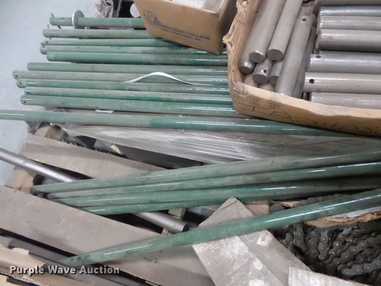 image for item FU9349 Rubber flaps, covers, rod retainer stops, no. 50 roller chain, and pivot pins