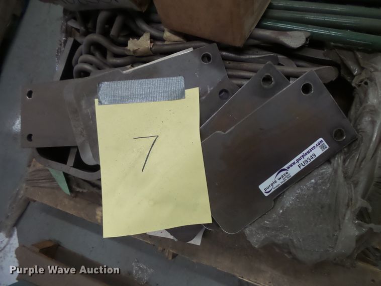 image for item FU9349 Rubber flaps, covers, rod retainer stops, no. 50 roller chain, and pivot pins