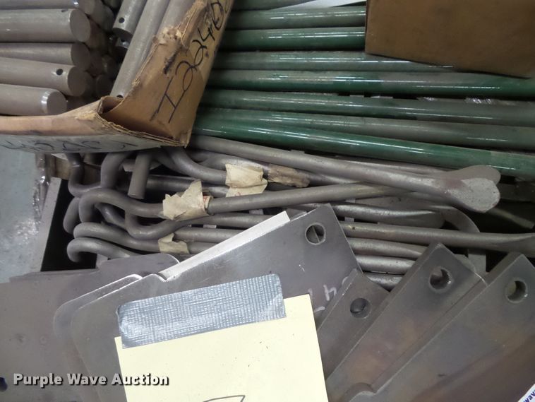 image for item FU9349 Rubber flaps, covers, rod retainer stops, no. 50 roller chain, and pivot pins