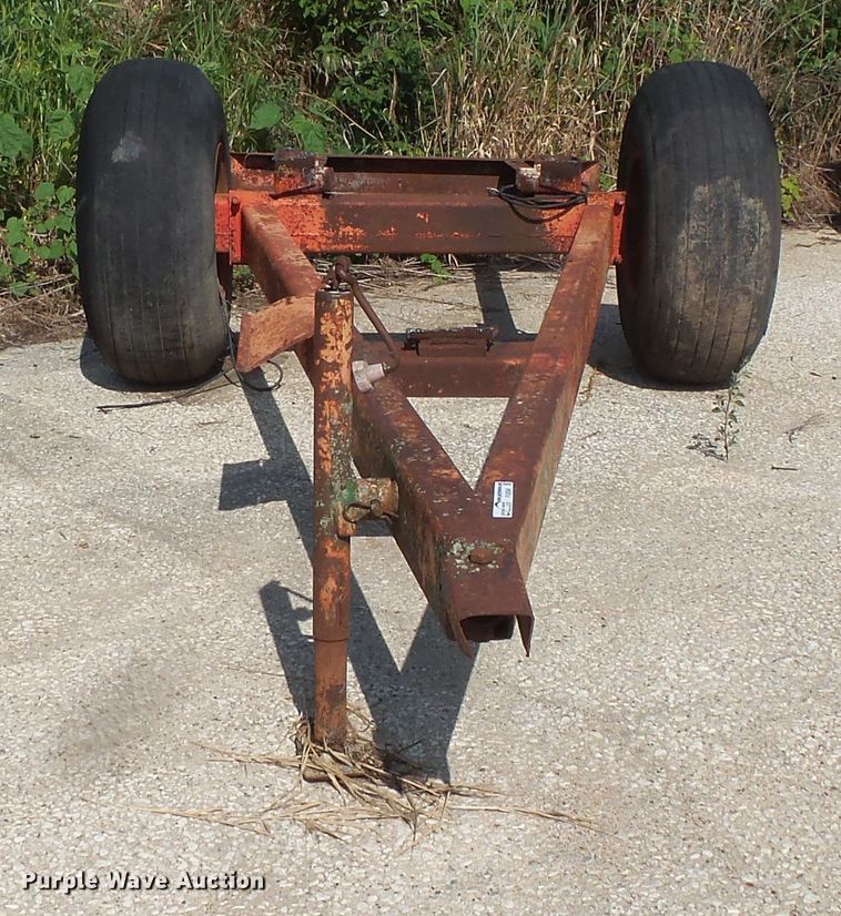 image for item FU9364 Propane tank trailer chassis