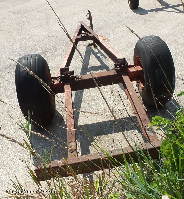 image for item FU9364 Propane tank trailer chassis