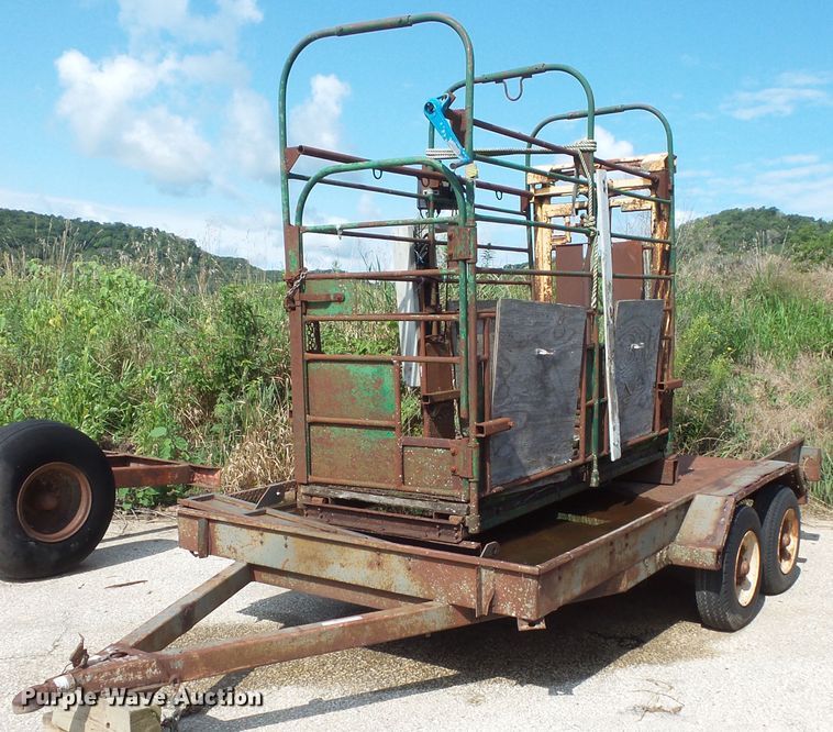 image for item FU9365 Shop built utility trailer