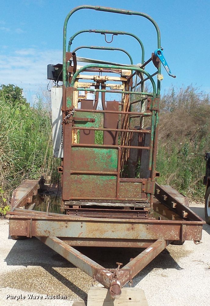 image for item FU9365 Shop built utility trailer