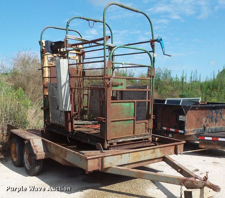 image for item FU9365 Shop built utility trailer