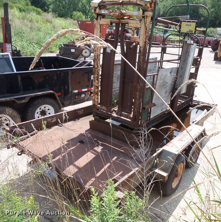 image for item FU9365 Shop built utility trailer