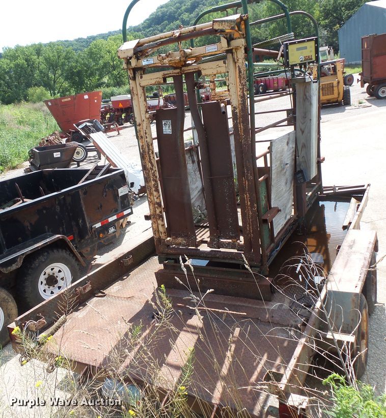 image for item FU9365 Shop built utility trailer