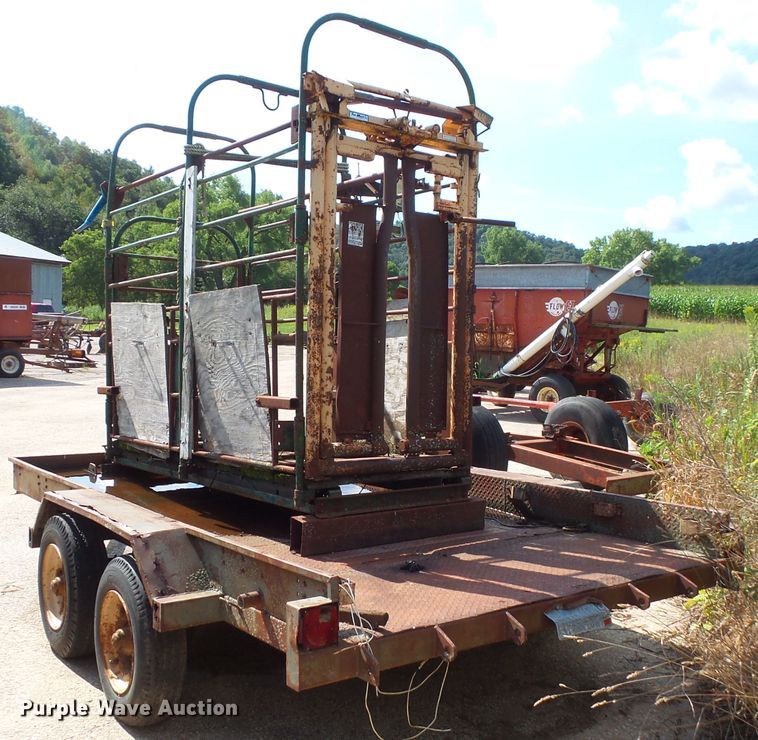 image for item FU9365 Shop built utility trailer