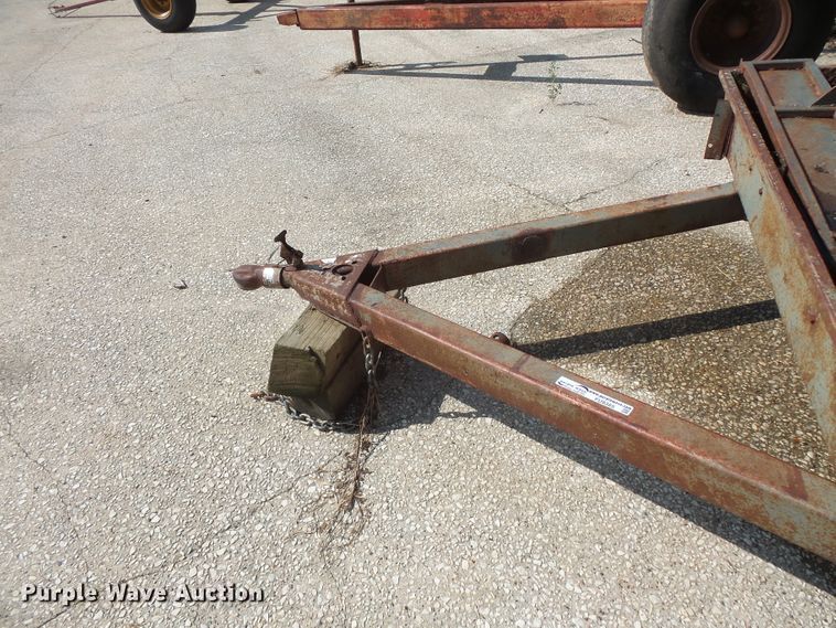 image for item FU9365 Shop built utility trailer