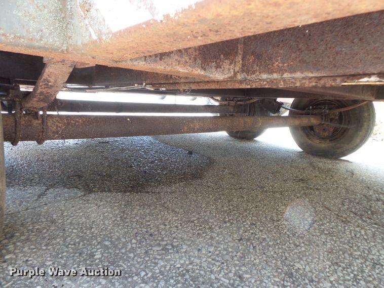 image for item FU9365 Shop built utility trailer