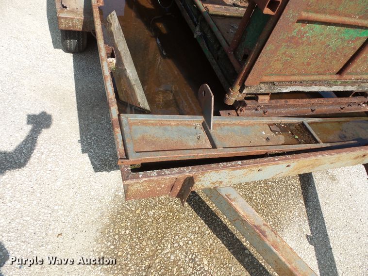 image for item FU9365 Shop built utility trailer