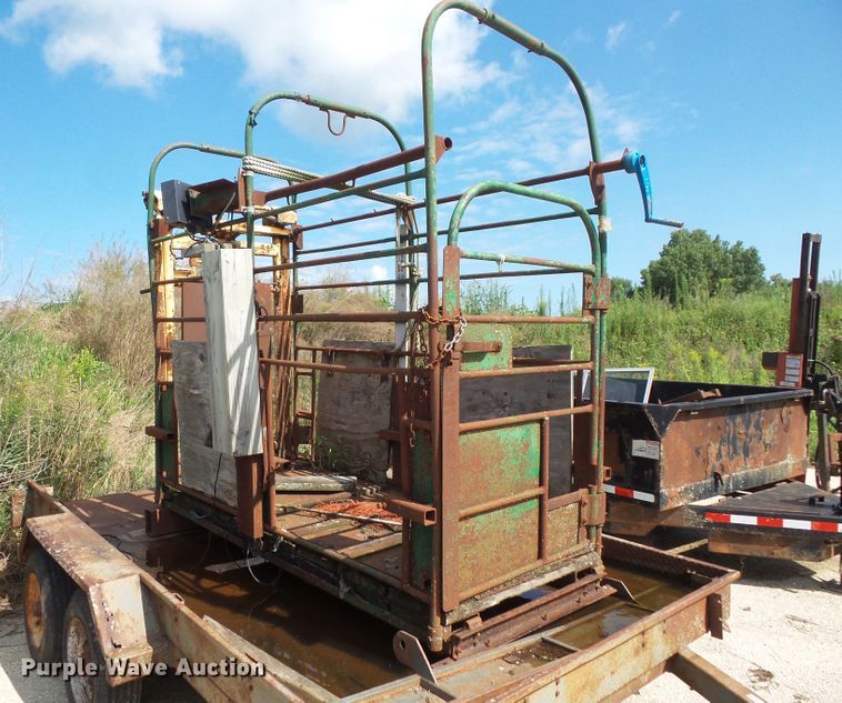 image for item FU9365 Shop built utility trailer