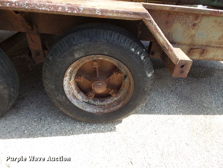 image for item FU9365 Shop built utility trailer