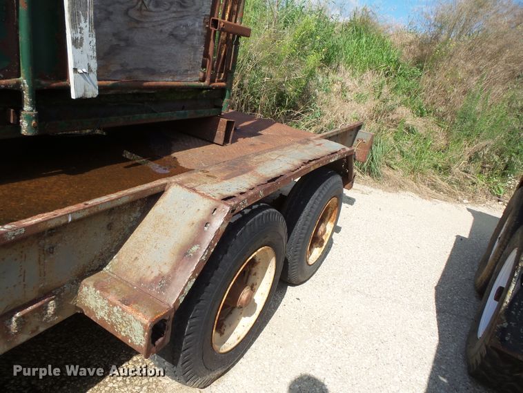 image for item FU9365 Shop built utility trailer
