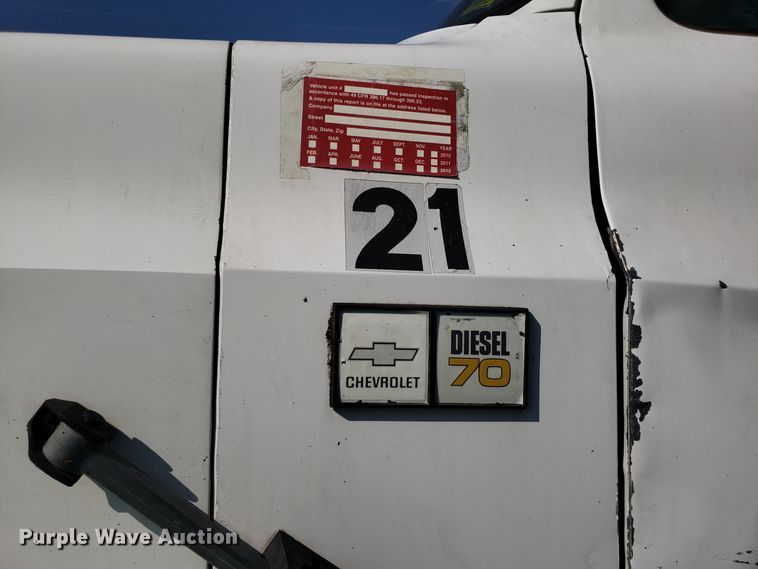 image for item FW9501 1989 Chevrolet Kodiak 70 grain truck