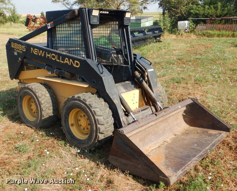 image for item FY9693 1997 New Holland LX885 Turbo skid steer