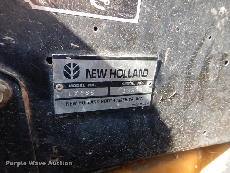 image for item FY9693 1997 New Holland LX885 Turbo skid steer