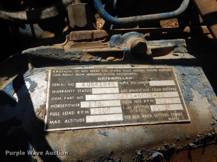 image for item FY9710 1977 Ford 7000 grain truck