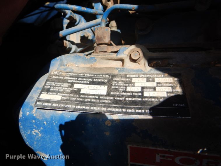 image for item FY9710 1977 Ford 7000 grain truck