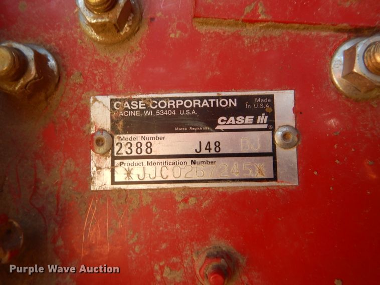 image for item FY9712 2000 Case IH 2388 combine