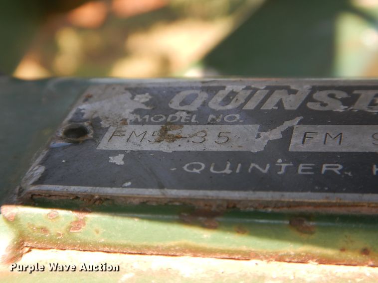 image for item FY9714 QuinStar Fallow Master II FM5-35 sweep plow