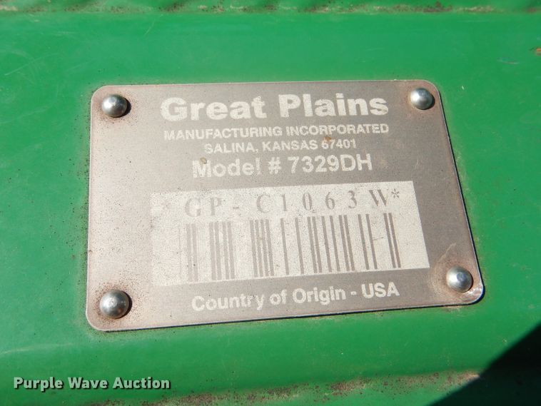 image for item FY9723 Great Plains 7329DH double off-set disk