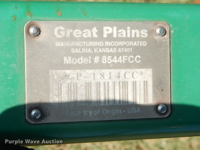 image for item FY9724 Great Plains 8544 FCC field cultivator