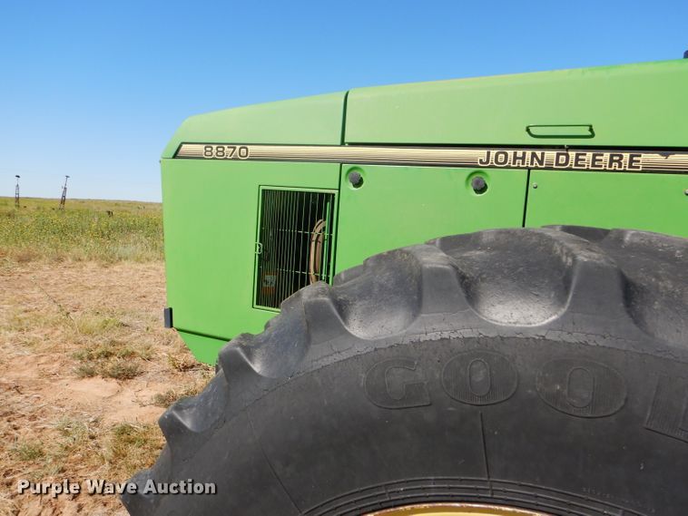 image for item FY9738 1995 John Deere 8870 4WD tractor