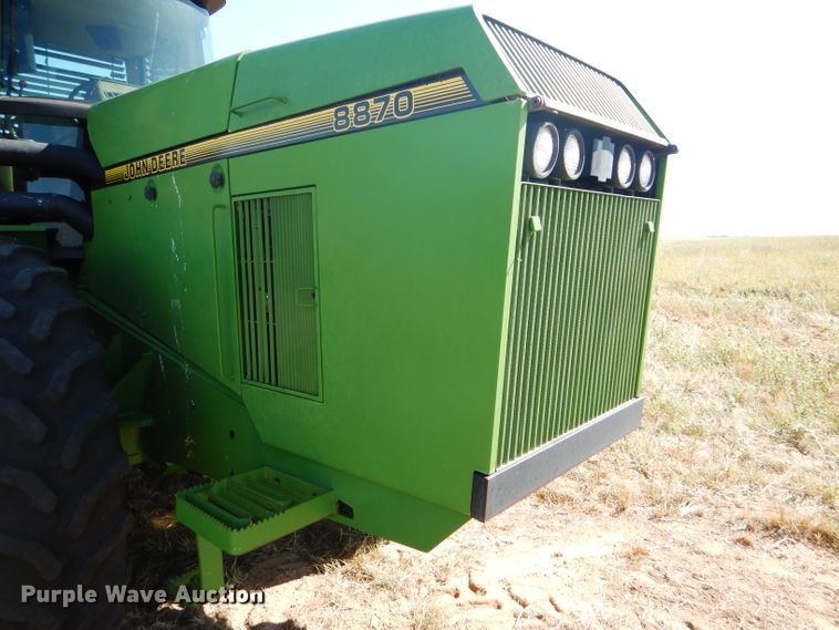 image for item FY9738 1995 John Deere 8870 4WD tractor