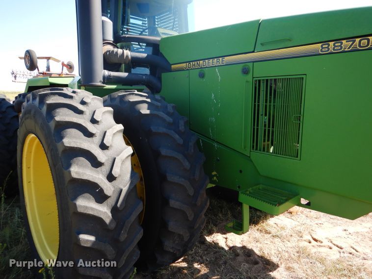 image for item FY9738 1995 John Deere 8870 4WD tractor