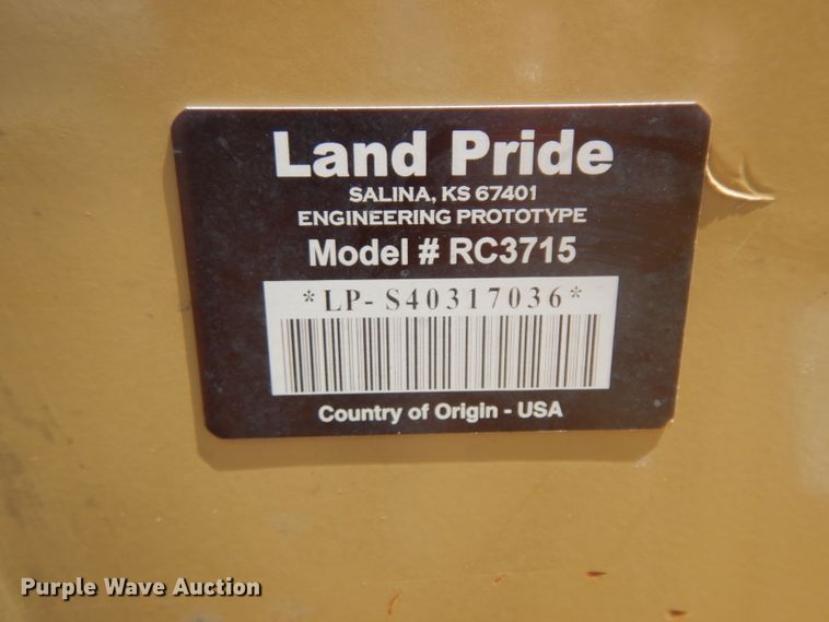 image for item GG9053 Land Pride RC3715 batwing rotary mower