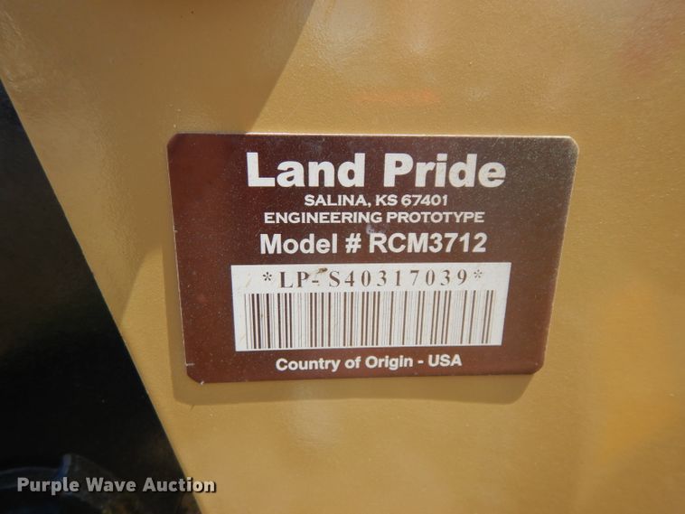 image for item GG9055 Land Pride RCM3712 batwing rotary mower