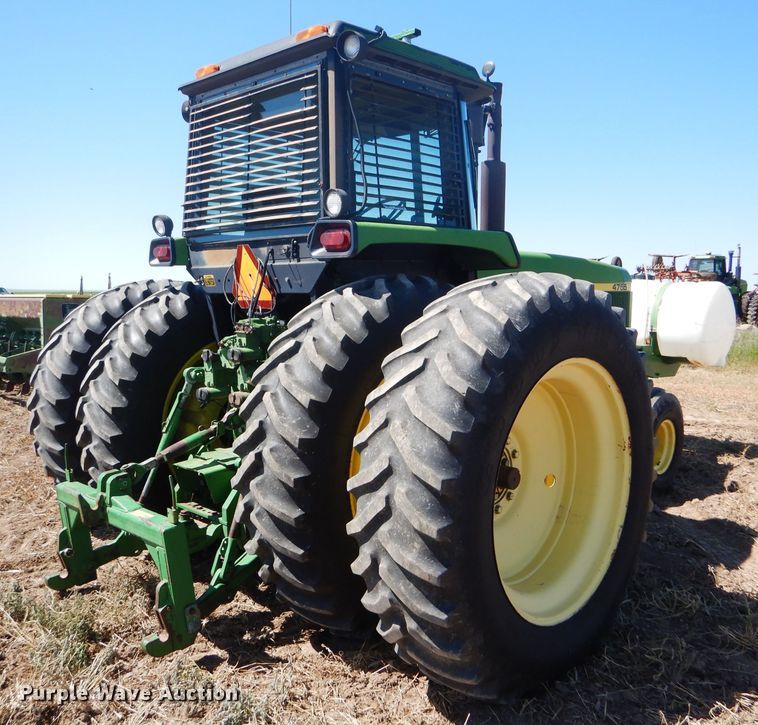 image for item GH9570 1990 John Deere 4755 tractor
