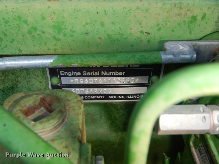 image for item GH9570 1990 John Deere 4755 tractor