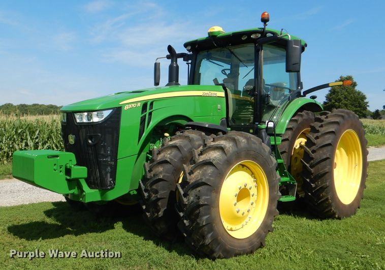 image for item DD6350 2018 John Deere 8370R MFWD tractor
