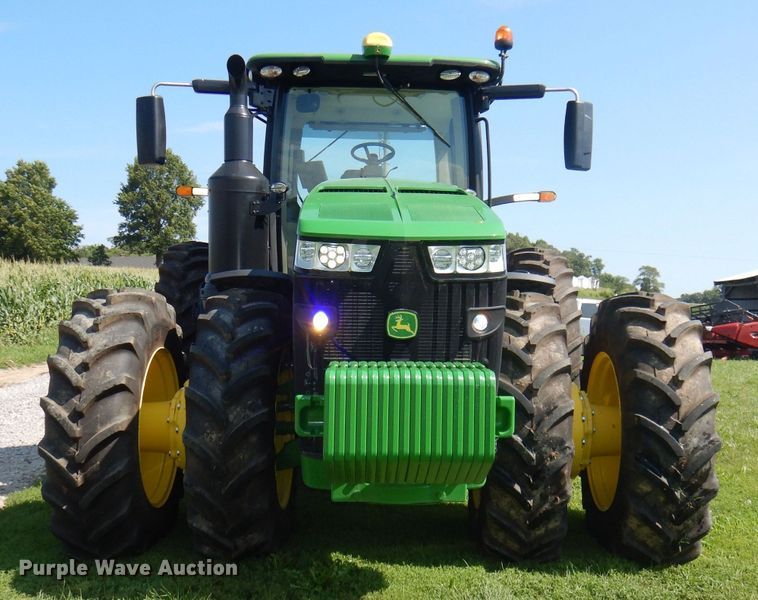 image for item DD6350 2018 John Deere 8370R MFWD tractor