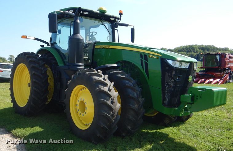 image for item DD6350 2018 John Deere 8370R MFWD tractor
