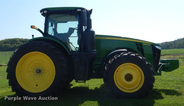 image for item DD6350 2018 John Deere 8370R MFWD tractor