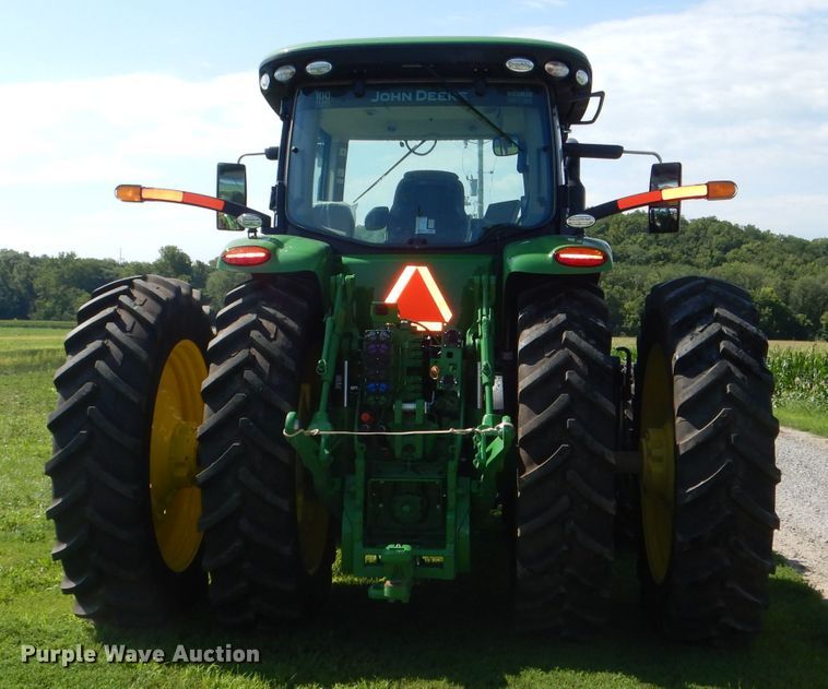 image for item DD6350 2018 John Deere 8370R MFWD tractor