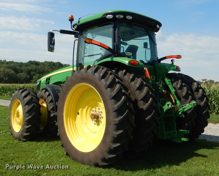 image for item DD6350 2018 John Deere 8370R MFWD tractor