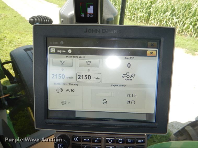 image for item DD6350 2018 John Deere 8370R MFWD tractor