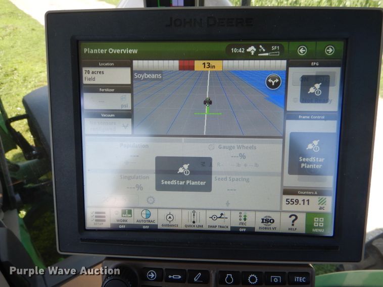 image for item DD6350 2018 John Deere 8370R MFWD tractor